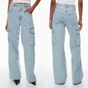 Agolde Minka Cargo Jean High Rise Relaxed Cargo Jeans